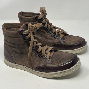 Bed Stu Workshop Lordmind men's high-top sneakers brown 8 leather